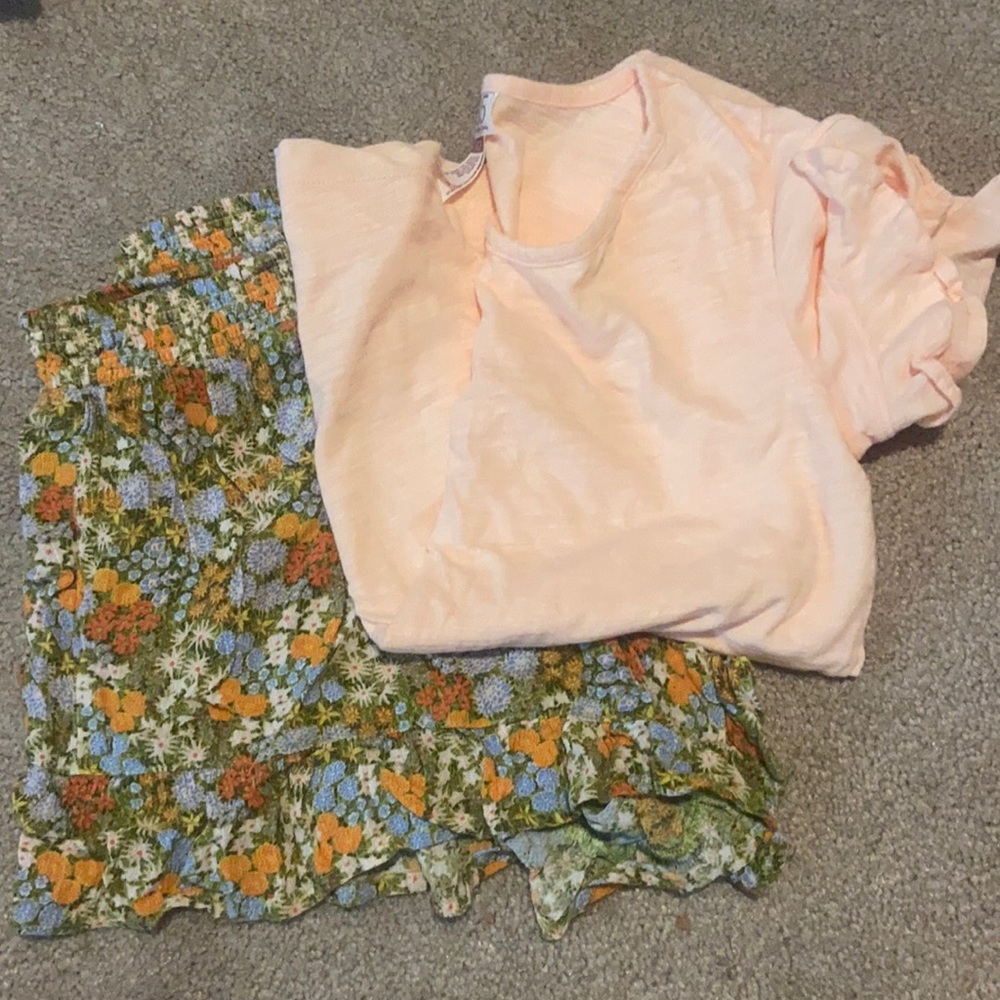 Matilda Jane shorts and shirt